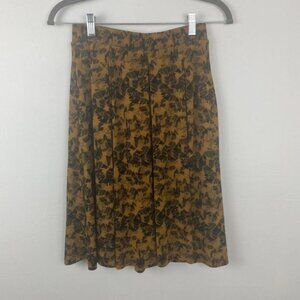 LuLaRoe skirt size XS color orange black